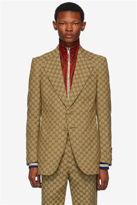 black gucci suit mens|gucci men's suits for sale.